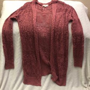 Knitted Long Cardigan